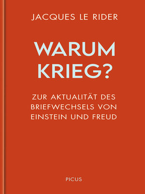 cover image of Warum Krieg?